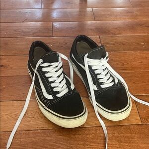 Vans Black and White Women's Sneakers